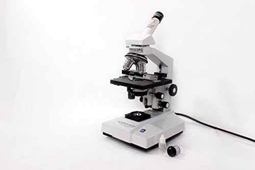 Janoscilabwell Binocular Microscope with Reversible Black and White Stage