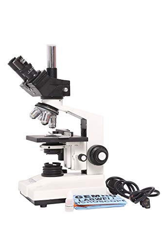 Janoscilabwell Metal White 2000X Magnification Lab Microscope