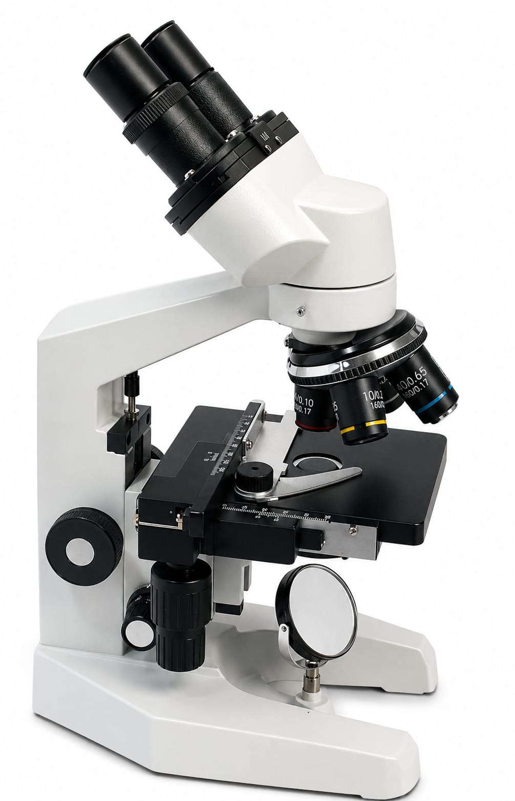 Janosci |Metal White 1500X Magnification| Binocular Lab Microscope